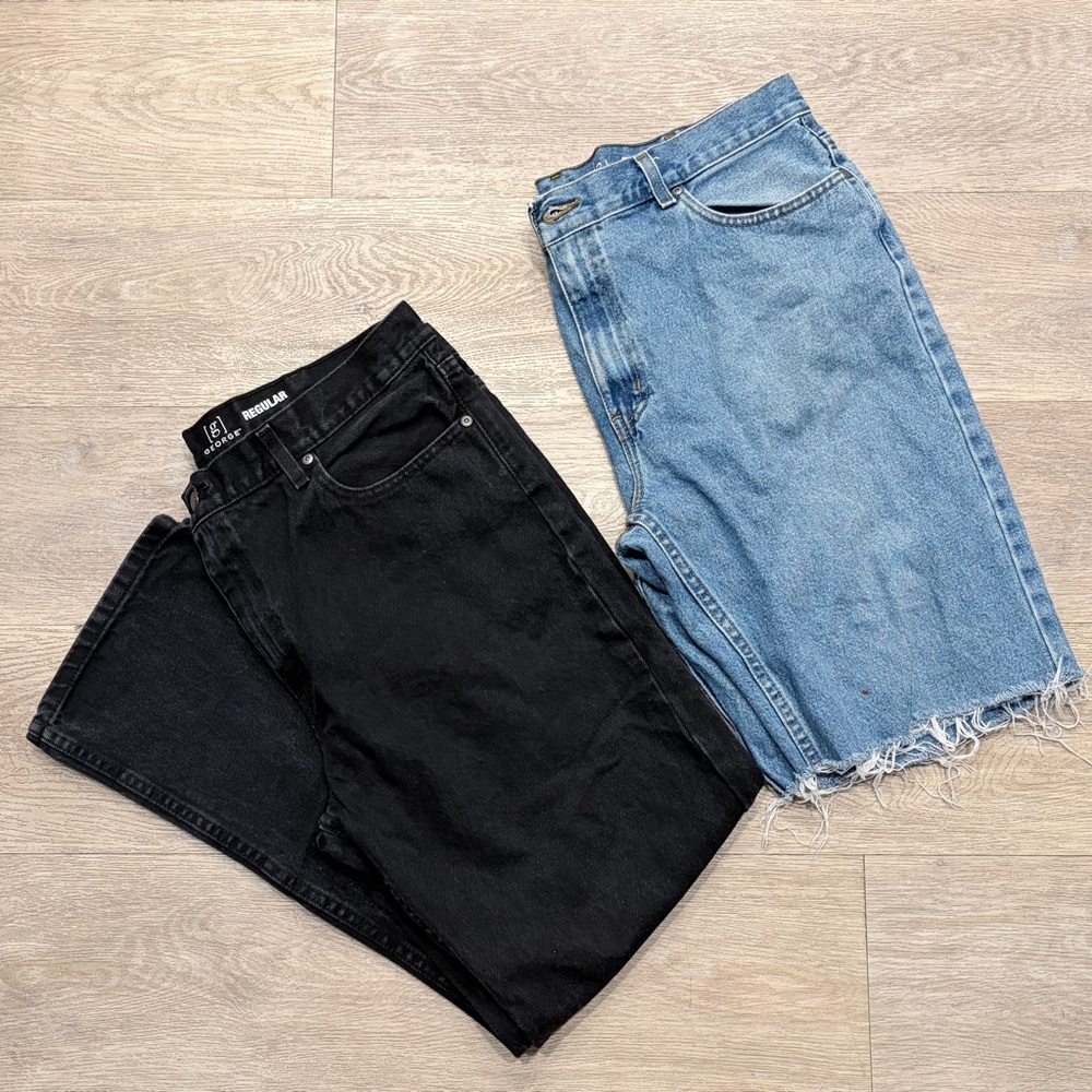 Mens 38x30 Jeans Bundle Lot